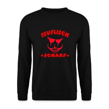 Sommer - Unisex Pullover - Schwarz - Vorne - Alina (178cm) & Michal (187cm)