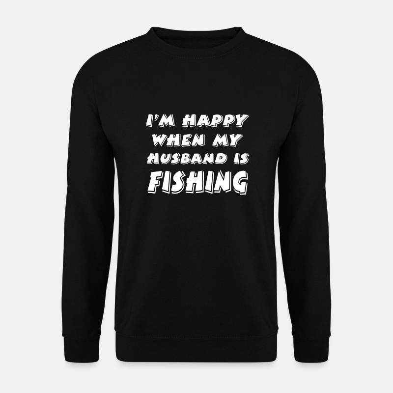 Angling - Unisex Sweatshirt - black