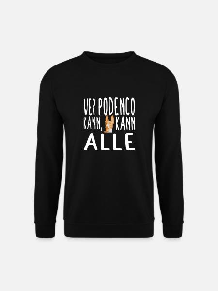 coole Hunde Spruch - Unisex Pullover - Schwarz