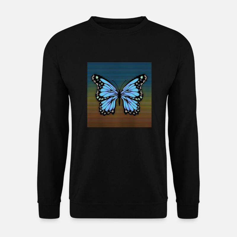 Schmetterling - Unisex Pullover - Schwarz
