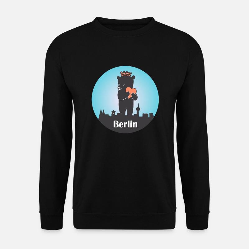 Berlin - Unisex Pullover - Schwarz