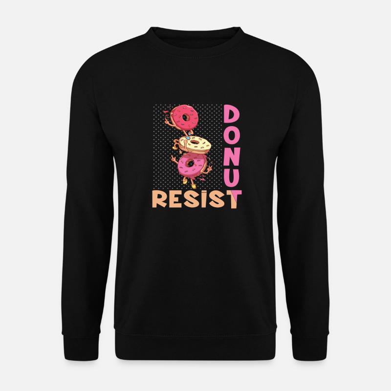 Donut Resist - Unisex Pullover - Schwarz