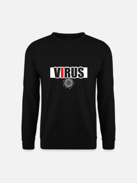 Virus - Unisex Sweatshirt - black