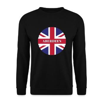Aberdeen - Unisex Pullover - Schwarz - Vorne - Alina (178cm) & Michal (187cm)