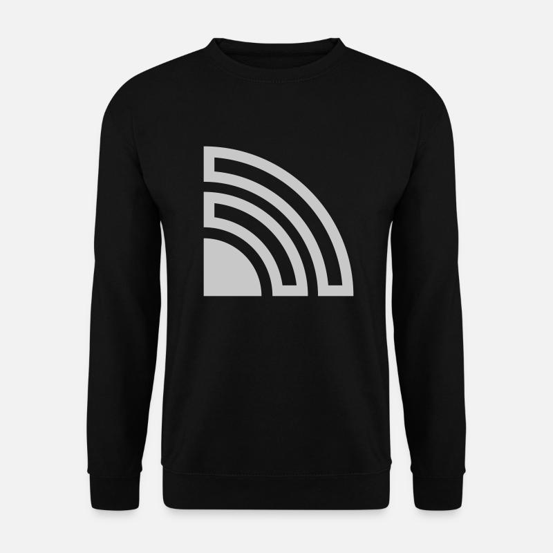 Data transmission poor Wifi - Unisex Sweatshirt - black
