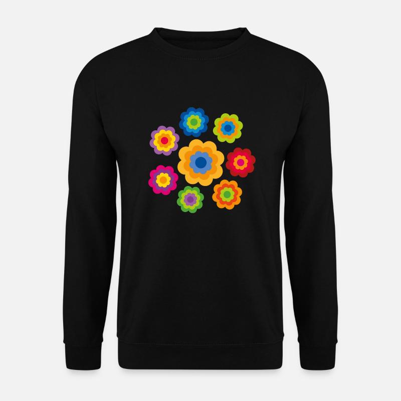 limited edition 4c flower power - Unisex Pullover - Schwarz