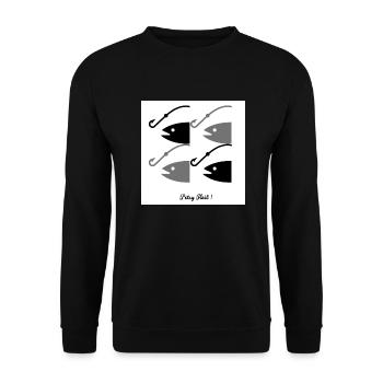 Petry Heil ! - Unisex Pullover - Schwarz - Vorne - Alina (178cm) & Michal (187cm)