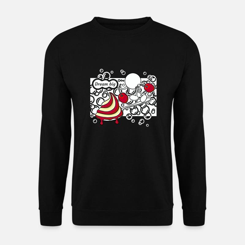 Dream Big Doddle - Unisex Pullover - Schwarz