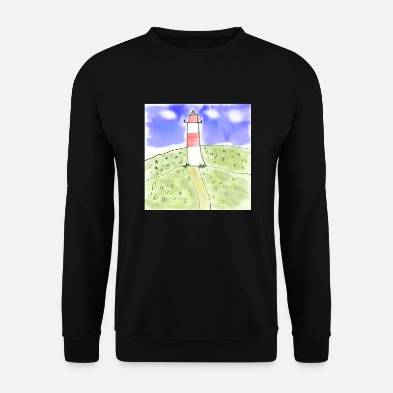 Leuchtturm - Unisex Pullover - Schwarz