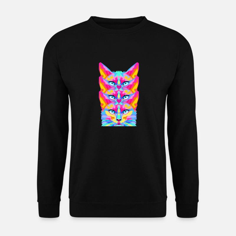 KATZE - Unisex Pullover - Schwarz