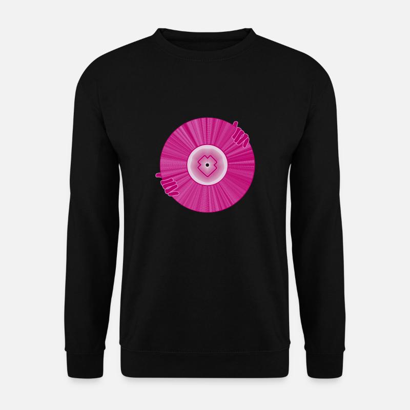 DISK - Unisex Sweatshirt - black
