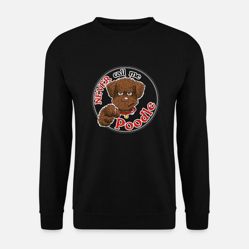 Poodle1 3 - Unisex Sweatshirt - black
