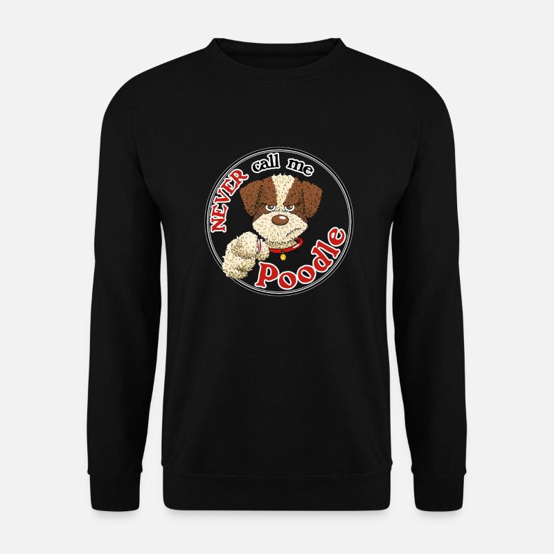 Poodle1 1 - Unisex Pullover - Schwarz