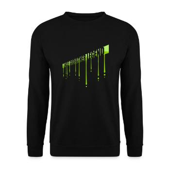 Citation de légende de l’oncle parrain - Sweat-shirt Unisexe - noir - Devant - Alina (178cm) & Michal (187cm)
