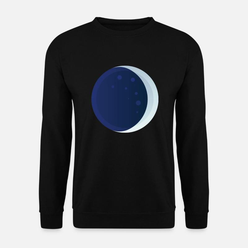 Mondfinsternis - Unisex Pullover - Schwarz