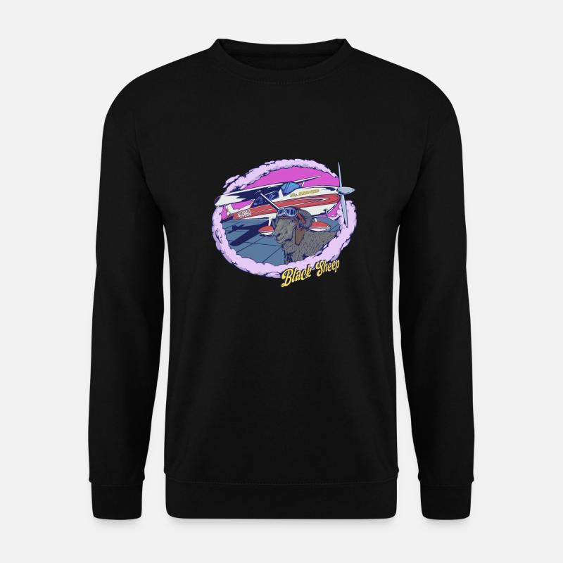 Cessna Black Sheep - Unisex Pullover - Schwarz