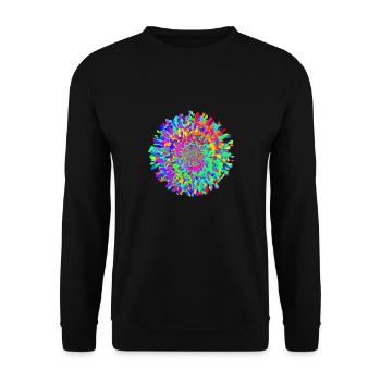 Splish Splash - Unisex Sweatshirt - black - Front - Alina (178cm) & Michal (187cm)