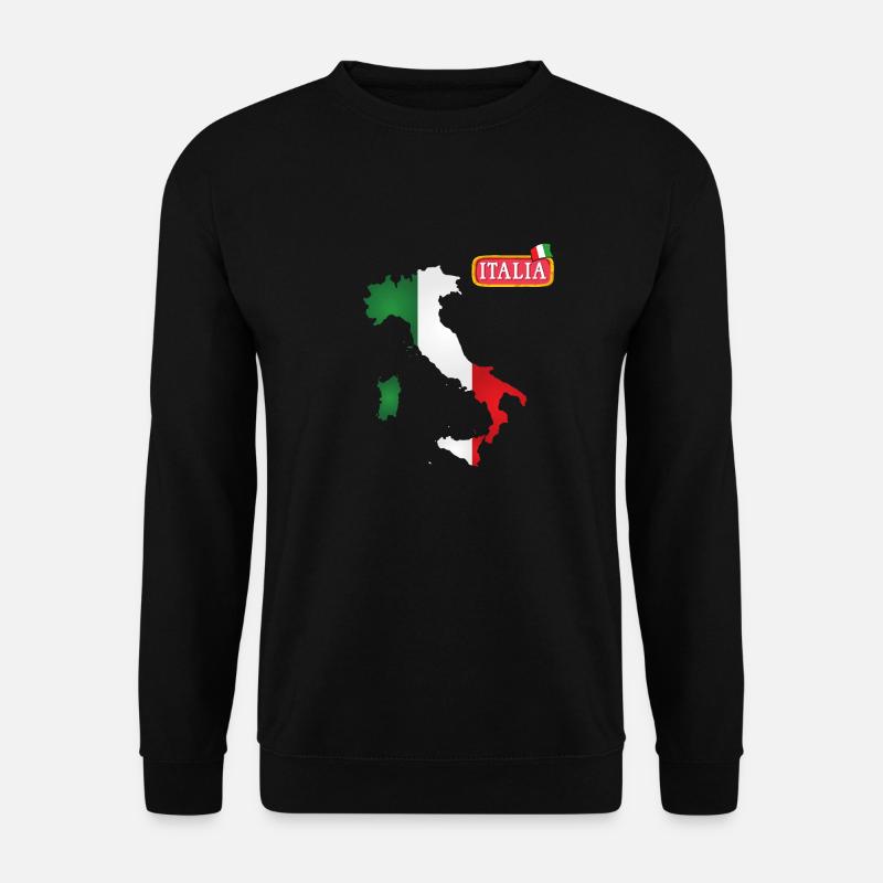 Italia - Unisex Pullover - Schwarz