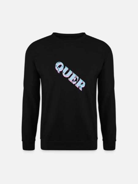 QUER - Unisex Pullover - Schwarz