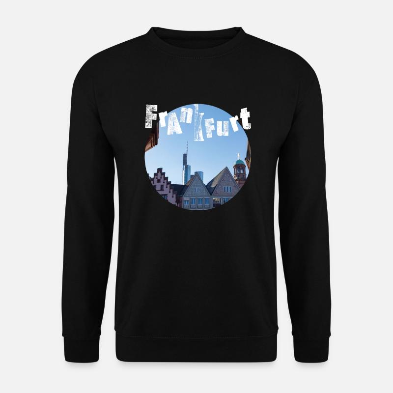 Frankfurt T-Shirt - Unisex Pullover - Schwarz