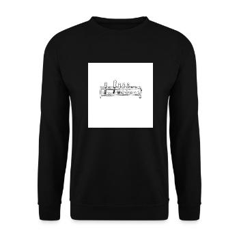 Chemie - Unisex Pullover - Schwarz - Vorne - Alina (178cm) & Michal (187cm)