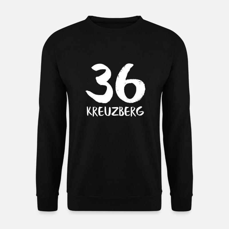 36 kreuzberg - Unisex Pullover - Schwarz