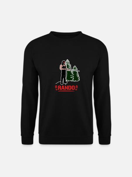 RANDO (marche) - Sweat-shirt Unisexe - noir