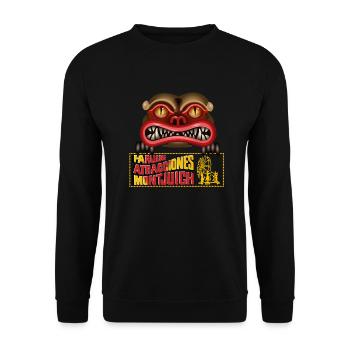 Wagon Toni Lirio/Jordi 3D - Unisex Sweatshirt - black - Front - Alina (178cm) & Michal (187cm)