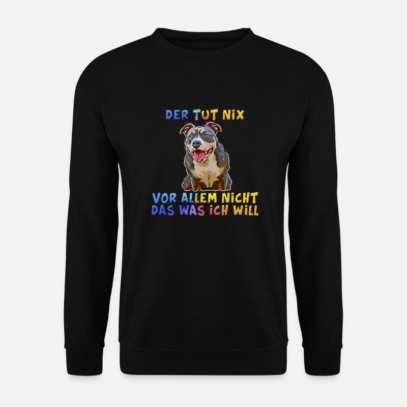 Spruch 02 - Unisex Pullover - Schwarz