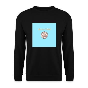 Beach Vibes - Unisex Pullover - Schwarz - Vorne - Alina (178cm) & Michal (187cm)