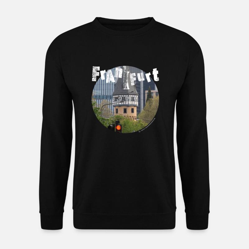 Frankfurt-Shirt - Unisex Pullover - Schwarz