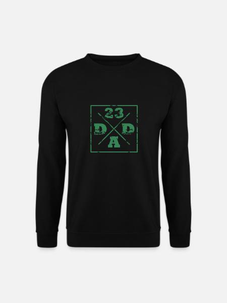 Dad 23 Father's Day Gift Idea - Unisex Sweatshirt - black