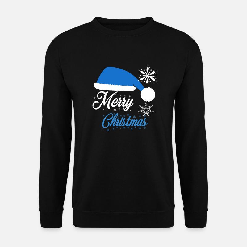 Merry christmas - Unisex Pullover - Schwarz