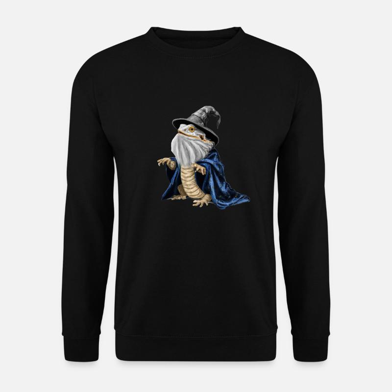 Liskovelho - Eidechsenzauberer - Unisex Pullover - Schwarz