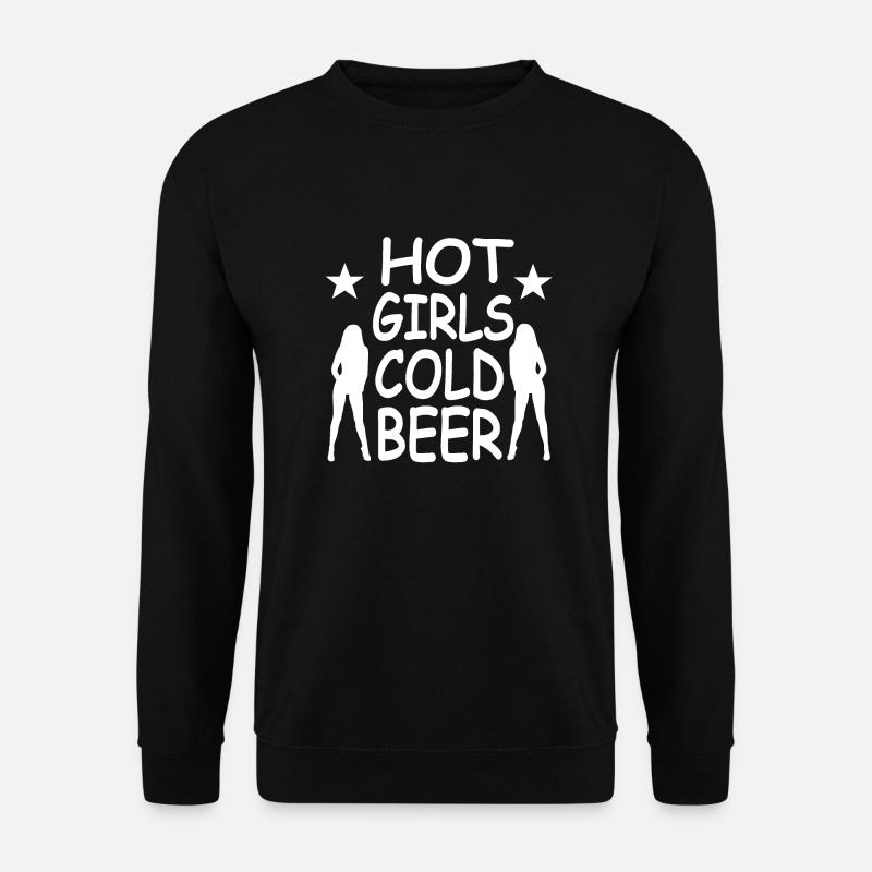 Bier - Unisex Pullover - Schwarz