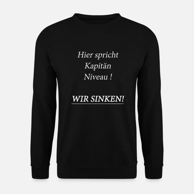 Niveau - Unisex Pullover - Schwarz