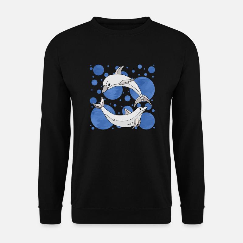 Delphine - Unisex Pullover - Schwarz