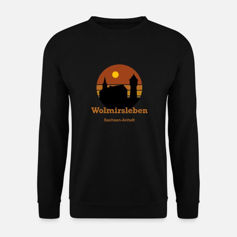 Wolmirsleben Sachsen Anhalt - Unisex Pullover - Schwarz