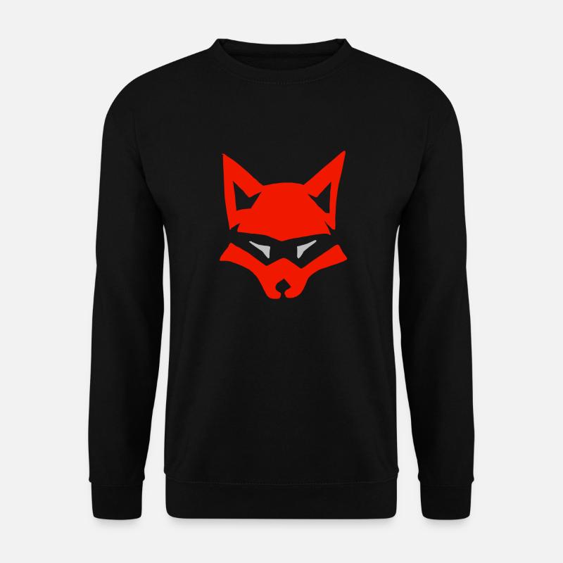 Fuchs - Unisex Pullover - Schwarz
