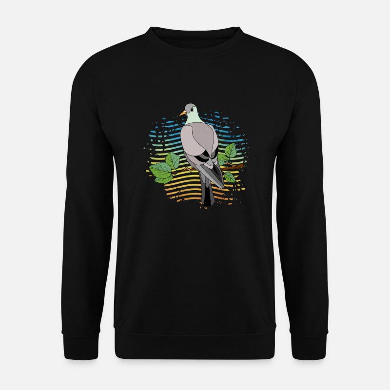Vogel - Unisex Pullover - Schwarz