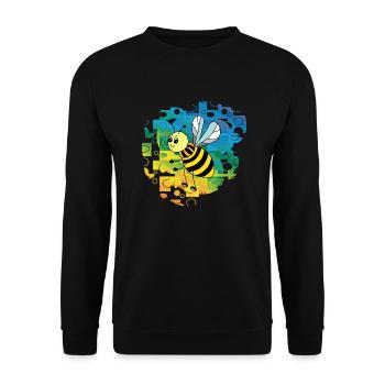 Insekt - Unisex Pullover - Schwarz - Vorne - Alina (178cm) & Michal (187cm)