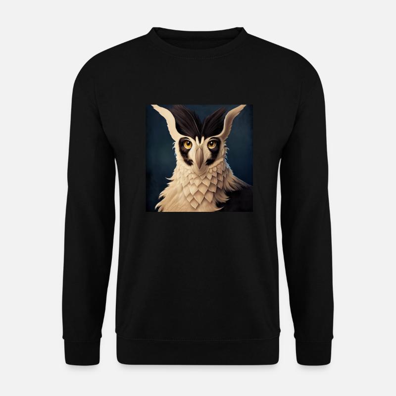 Griffin Bird Eagle Majestic - Unisex Sweatshirt - black