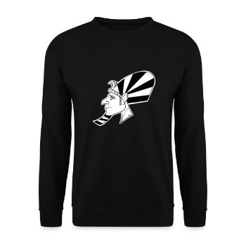 Pharaon - Sweat-shirt Unisexe - noir - Devant - Alina (178cm) & Michal (187cm)
