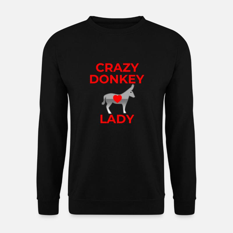 Donkey - Unisex Sweatshirt - black