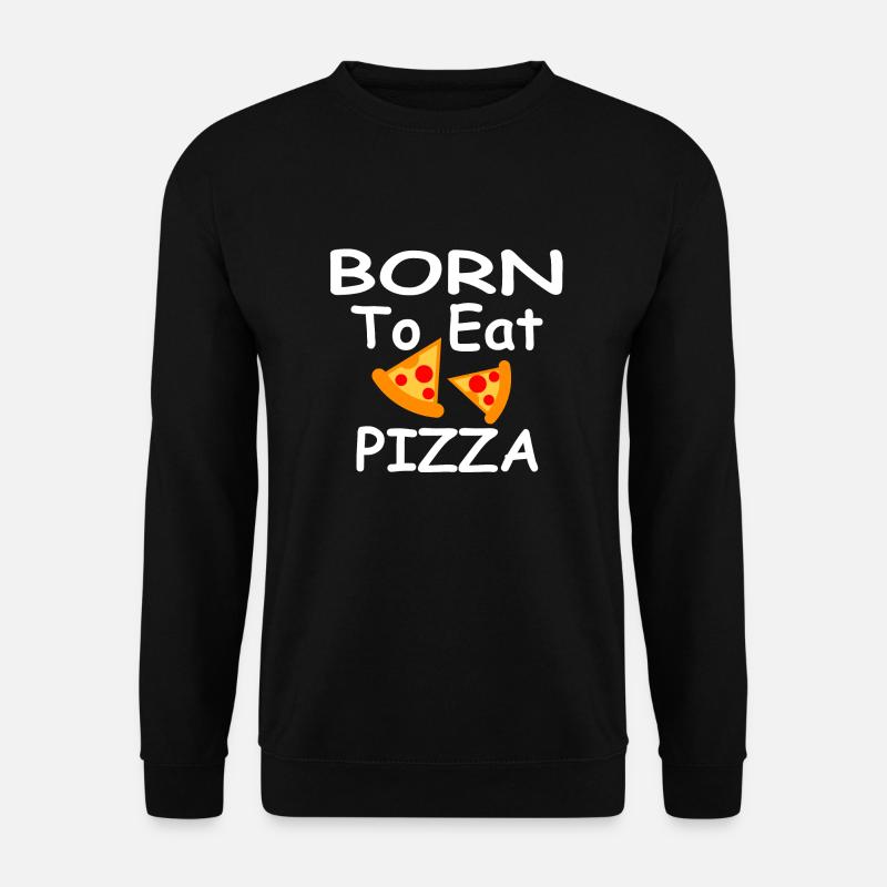 Pizza - Unisex Sweatshirt - black