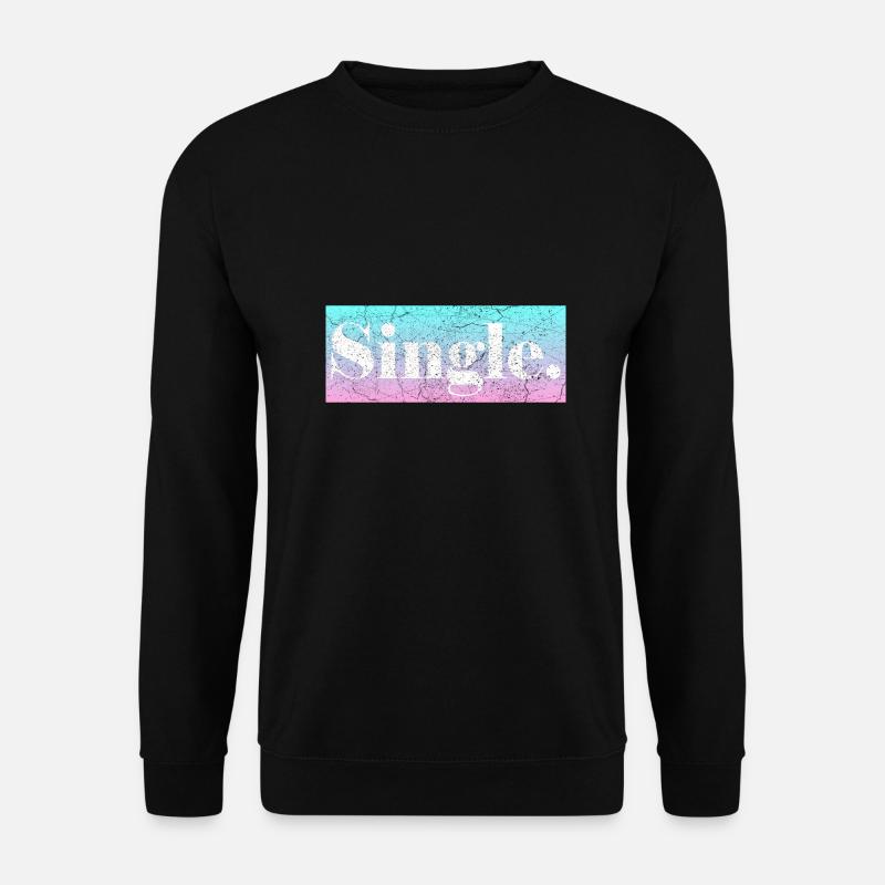 Single - Unisex Sweatshirt - black