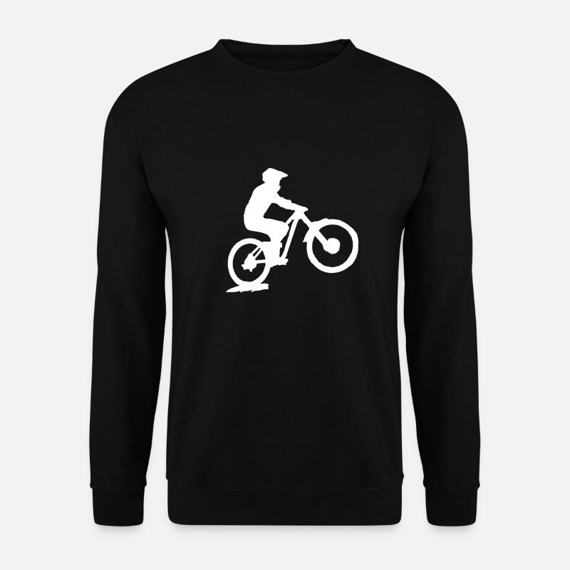 Mountainbike - Unisex Pullover - Schwarz
