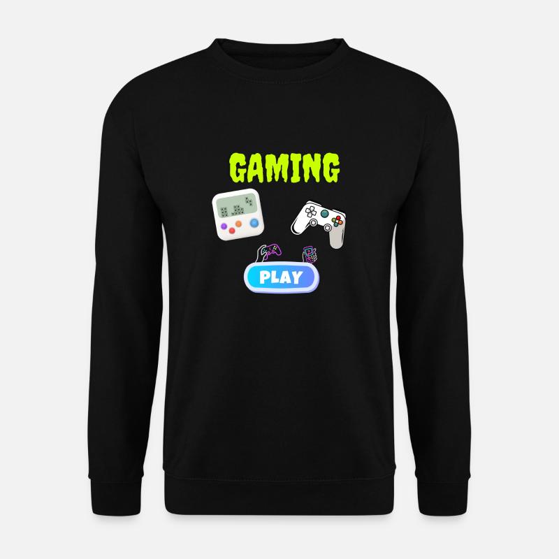 Gaming design - Unisex Pullover - Schwarz