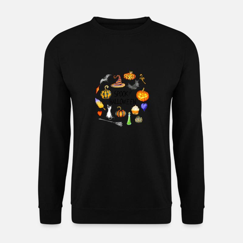 Spooky Halloween - Unisex Pullover - Schwarz