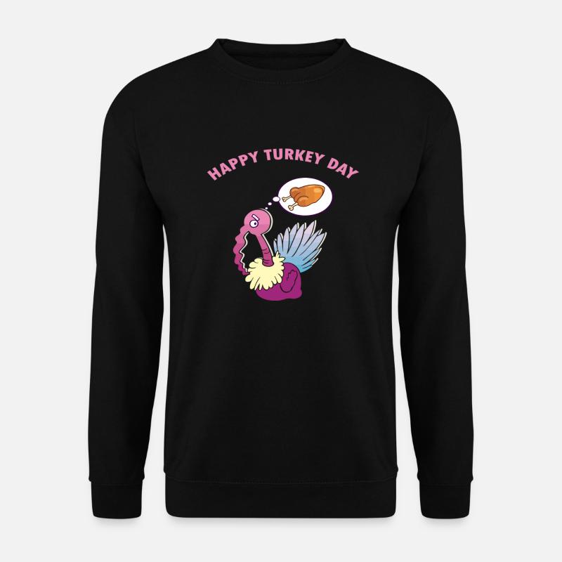 Happy Thanksgiving - Unisex Pullover - Schwarz